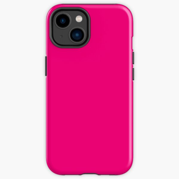  PLAIN SOLID  Bright PINK -100  Bright PINK SHADES ON OZCUSHIONS ON ALL PRODUCTS iPhone Tough Case