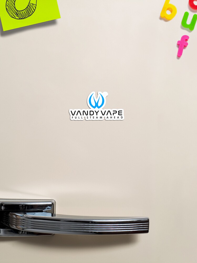 Magnet for Sale avec l'œuvre « Logo Vandy Vape » de l'artiste 10slash1