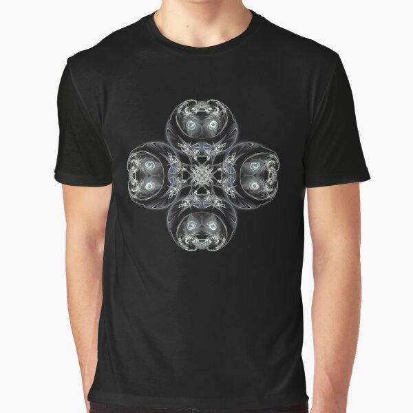 Fireworks Foggy Night Graphic T-Shirt
