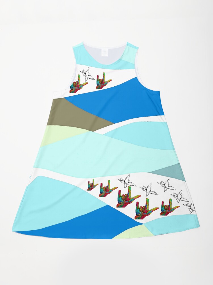 ASL I Love You with Butterflies" A-Line Dress for Sale by EloiseArt | Redbubble ASL I Love You with Butterflies" A-Line Dress for Sale by EloiseArt | Redbubble