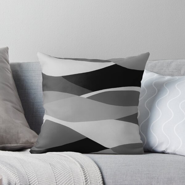 Item preview, Gray and Pewter Waves designed and sold by EloiseArt.