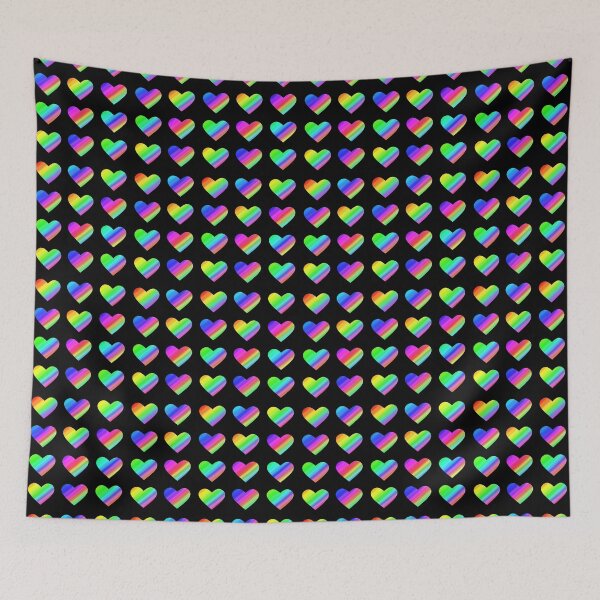 Item preview, Rainbow Heart-a-dots! designed and sold by ChePanArt.