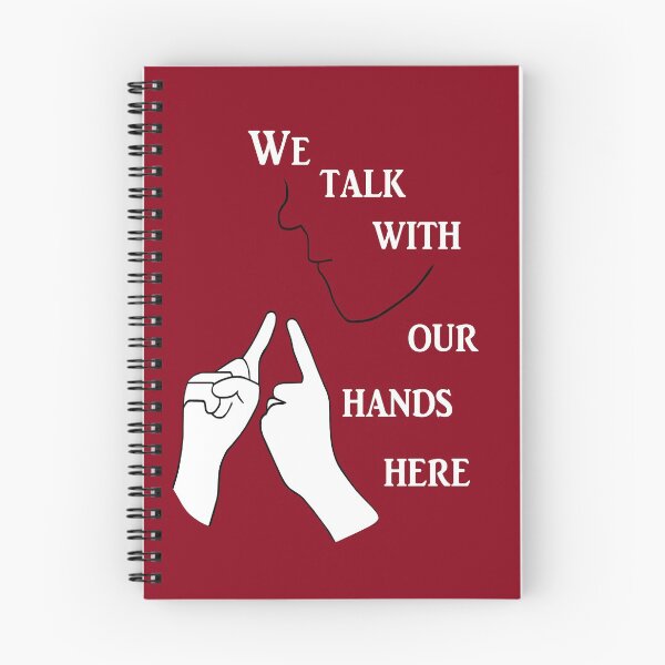Item preview,  We Talk with our Hands Here designed and sold by EloiseArt.