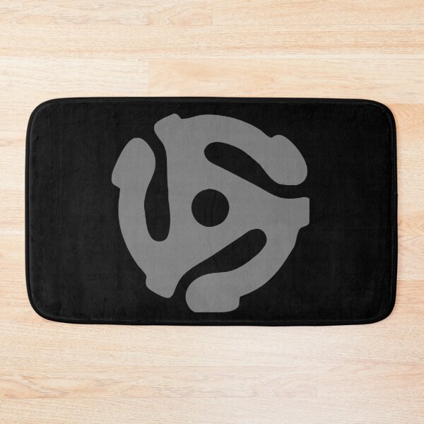 Item preview, Music Geek, gray 45 rpm record adaptor designed and sold by Glimmersmith.