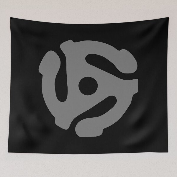 Item preview, Music Geek, gray 45 rpm record adaptor designed and sold by Glimmersmith.