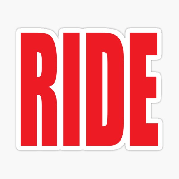 Item preview, RIDE designed and sold by ArtofAussie.