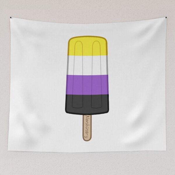 Item preview, Popsicle Nonbinary Pride designed and sold by FoxyWings.