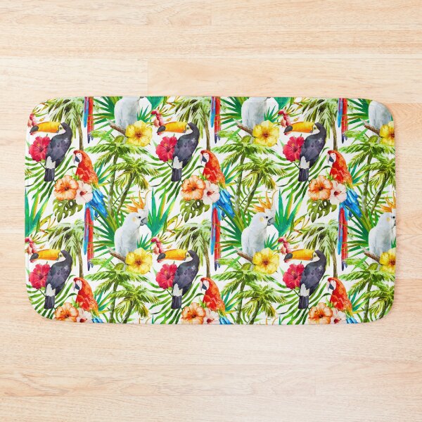 Item preview, Tropical Parrot, Cockatoo and Toucan Rainforest designed and sold by Makanahele.