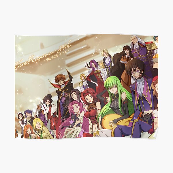 Code Geass Posters Redbubble