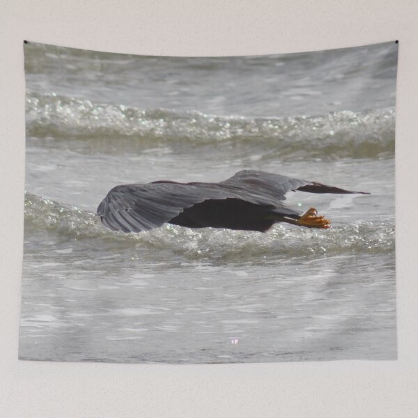 Item preview, Heron Coast- New Zealand Birds designed and sold by lizdomett.