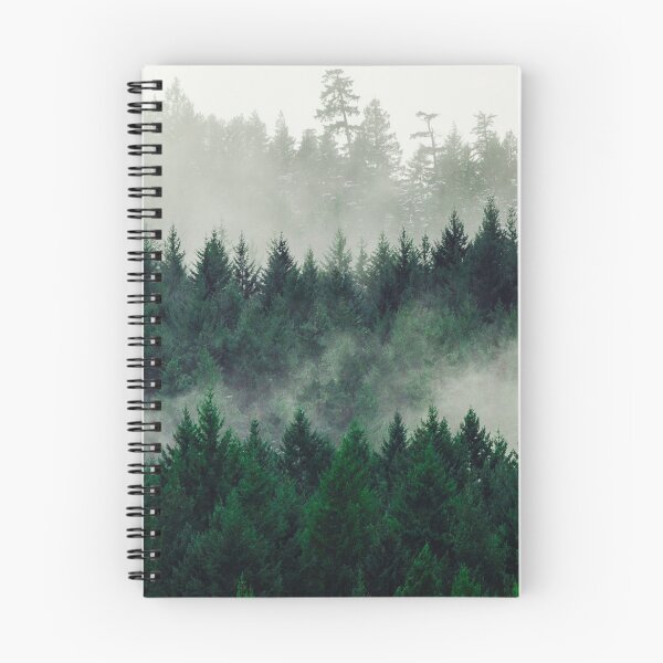 Item preview, Pine Trees and Mist designed and sold by damienbaumgart.