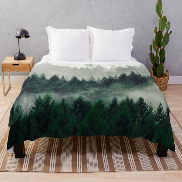Item preview, Pine Trees and Mist designed and sold by damienbaumgart.