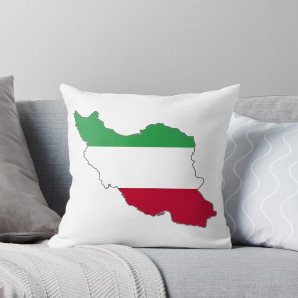 Item preview, Flag Map of Iran Tricolor designed and sold by abbeyz71.