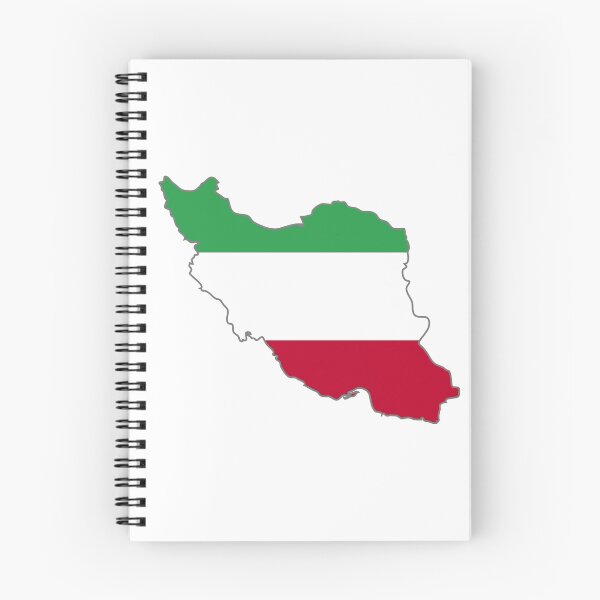 Item preview, Flag Map of Iran Tricolor designed and sold by abbeyz71.