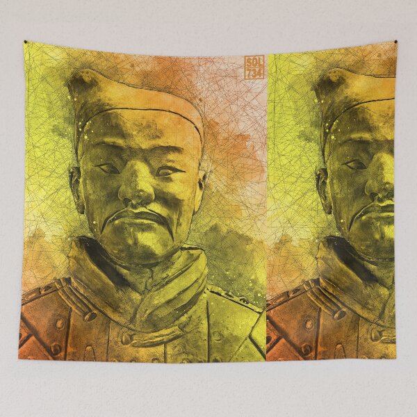 Item preview, TERRACOTTA WARRIOR 302_06 designed and sold by SOLSKETCHES.