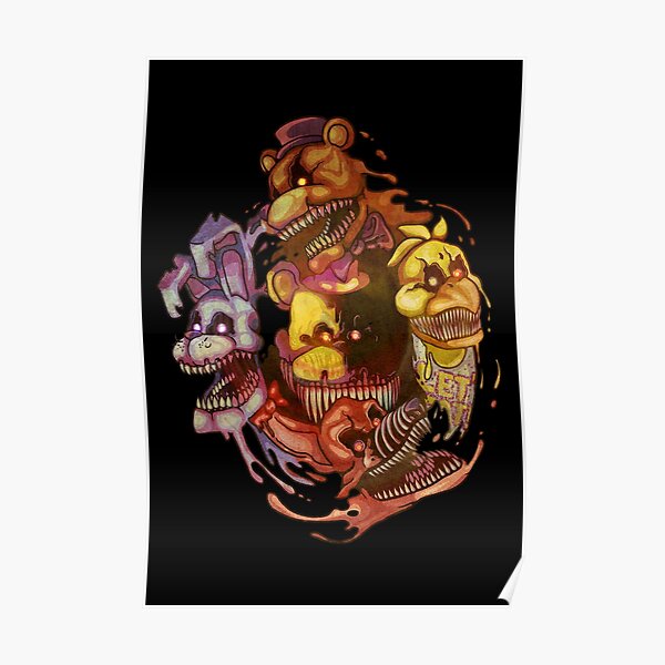 Five Nightmares of Freddy's Poster