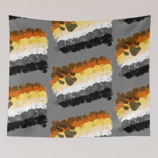 Item preview, Splatter YOUR Colors - Bear Brotherhood Pride Flag designed and sold by Zerasu.