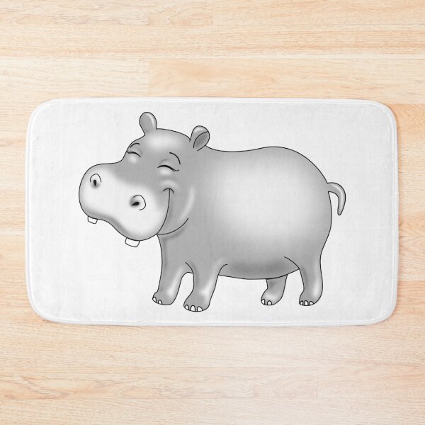 Item preview, hippo cute hippopotamus Fan designed and sold by pablomendoza.