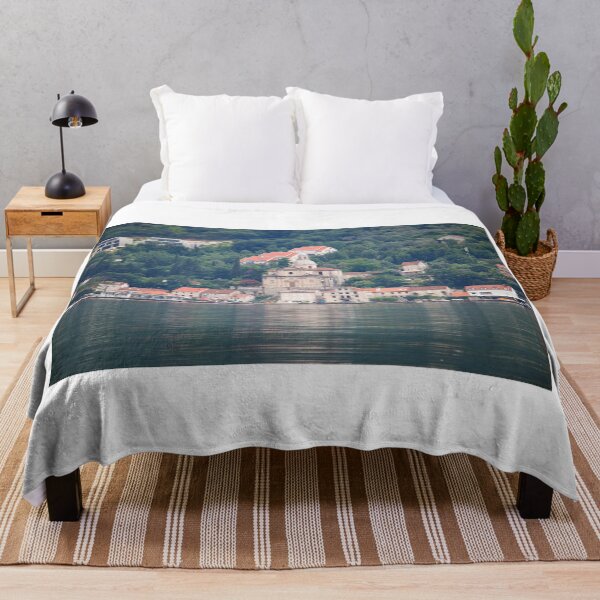 Item preview, Prcanj village and church Bay of Kotor Montenegro designed and sold by goceris.