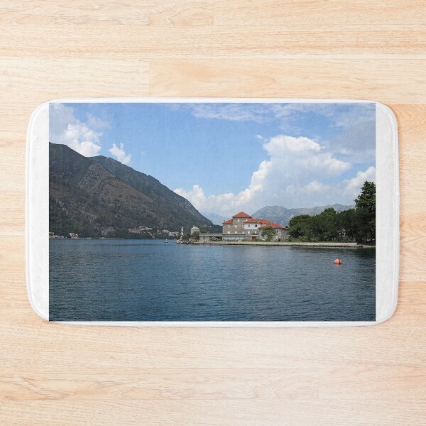 Item preview, sea and mountains landscape in summer Bay of Kotor Montenegro  designed and sold by goceris.