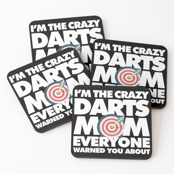Item preview, Im The Crazy Darts Mom Everyone Warned you about Funny Saying designed and sold by elhefe.