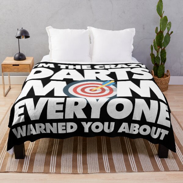 Item preview, Im The Crazy Darts Mom Everyone Warned you about Funny Saying designed and sold by elhefe.