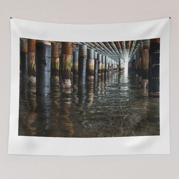 Item preview, Underneath Princess Pier in Port Melbourne, Australia designed and sold by Dreamscape Eclectic .