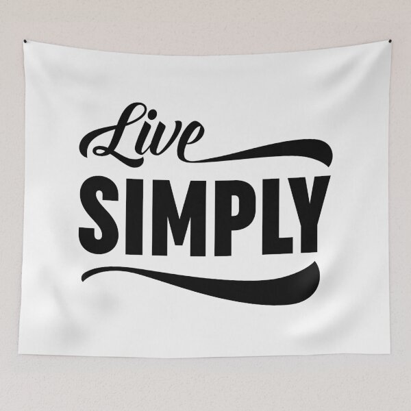 Item preview, Live Simply designed and sold by ZoollGraphics.