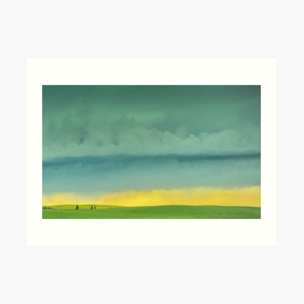 Alberta Fields Art Print