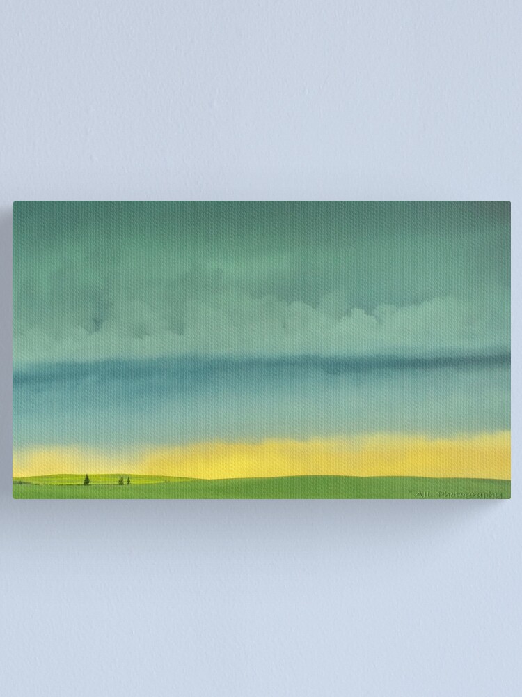 Alternate view of Alberta Fields Canvas Print