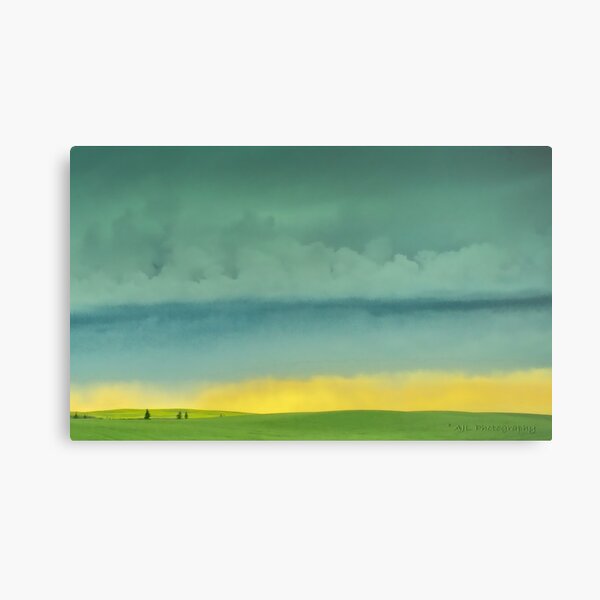 Alberta Fields Canvas Print