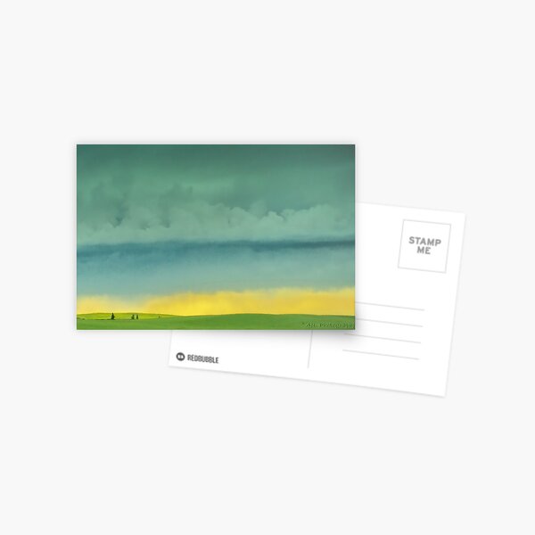 Alberta Fields Postcard