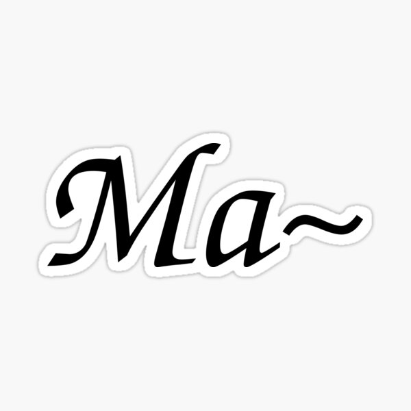 Item preview, Ma-squiggle (black) designed and sold by Heath3827.