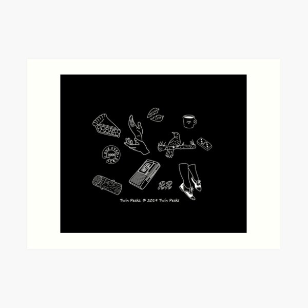 Twin Peaks Art Print