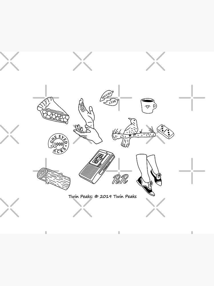 "Twin Peaks " Poster by ValentinaHramov | Redbubble "Twin Peaks " Poster by ValentinaHramov | Redbubble