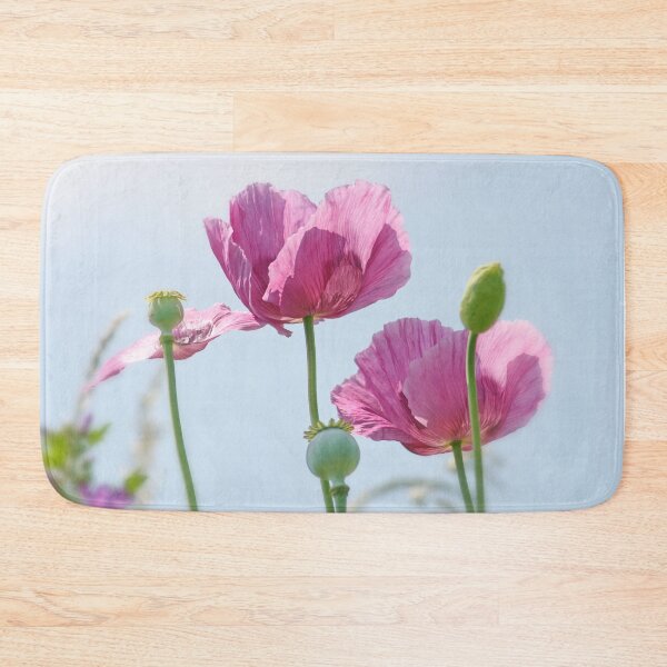 Item preview, Wild Pink Poppies Beside the River Dee in Chester designed and sold by AnnDixon.