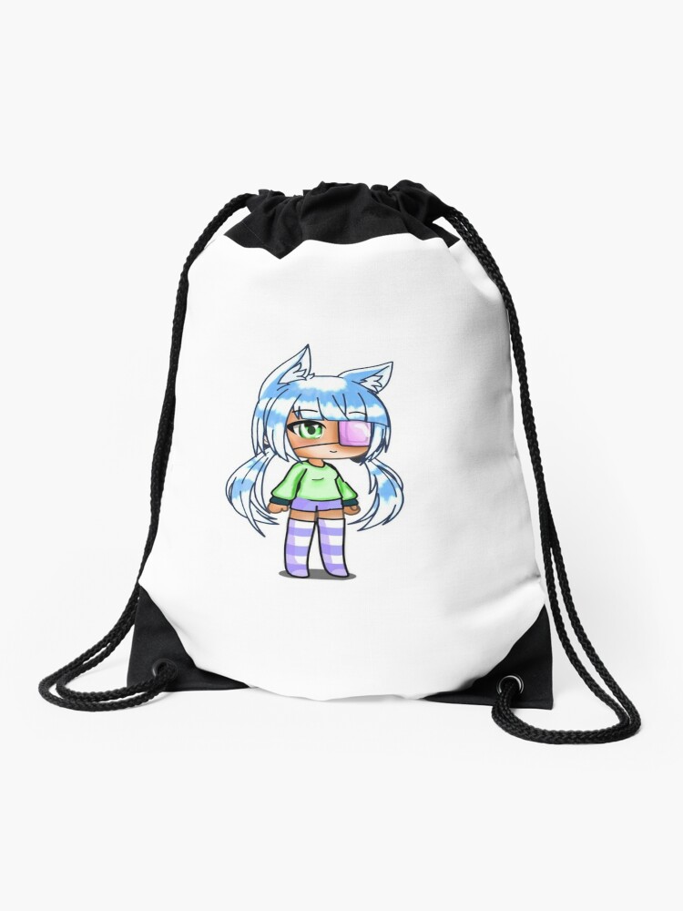 Ocean in Gacha Life Drawstring Bag for Sale by Minisheldon