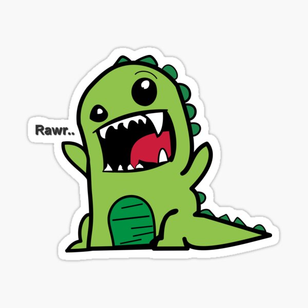 Item preview, Dinosaur Rawr designed and sold by TorquedMicra.