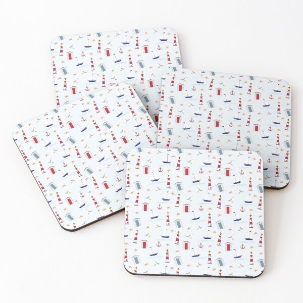 Item preview, Seamless Beach Sea Pattern designed and sold by isstgeschichte.
