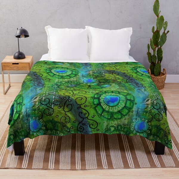 Item preview, Emerald Boho Abstract designed and sold by KirstenStar.