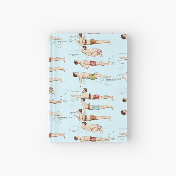 Item preview, Learning to Swim Vintage French Swimmers designed and sold by AntiqueImages.