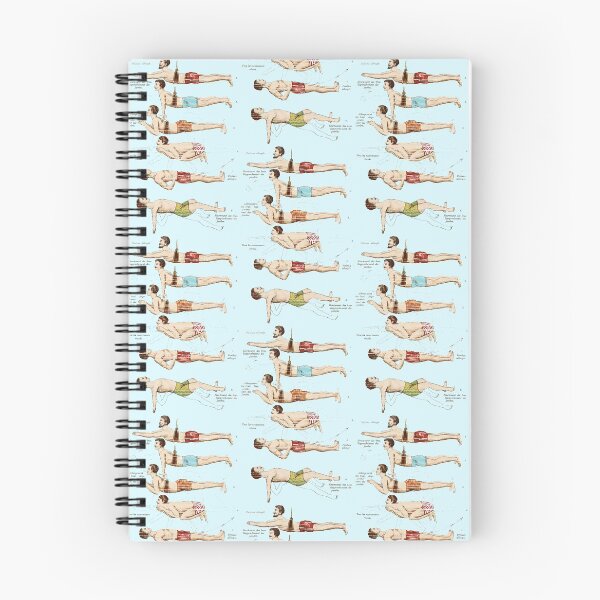 Item preview, Learning to Swim Vintage French Swimmers designed and sold by AntiqueImages.