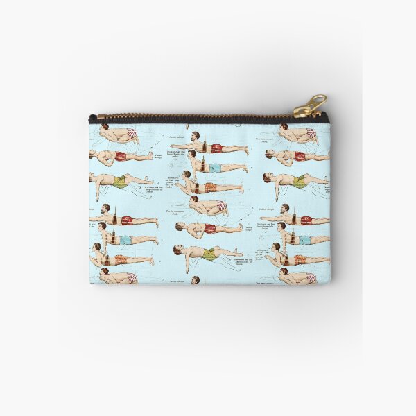 Item preview, Learning to Swim Vintage French Swimmers designed and sold by AntiqueImages.