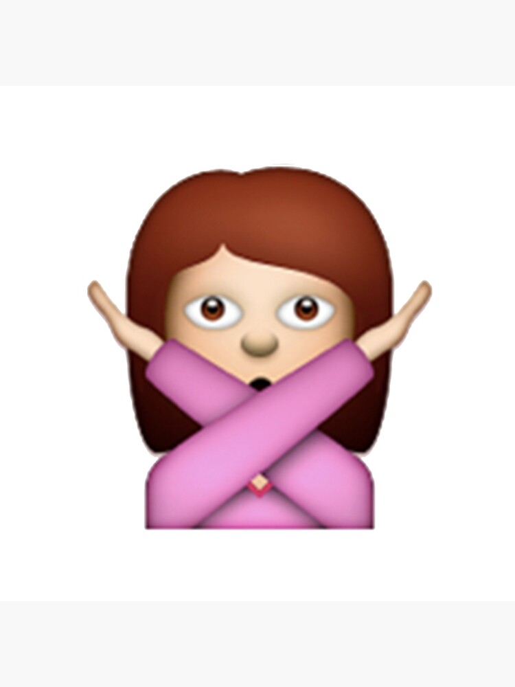 "Crossed Arms Emoji" Throw Pillow by rosiestelling Redbubble