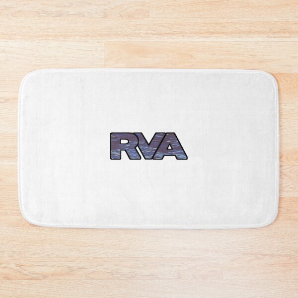Item preview, RVA Logo Richmond Virginia in Blue Ripple designed and sold by L.  E. Woodson.