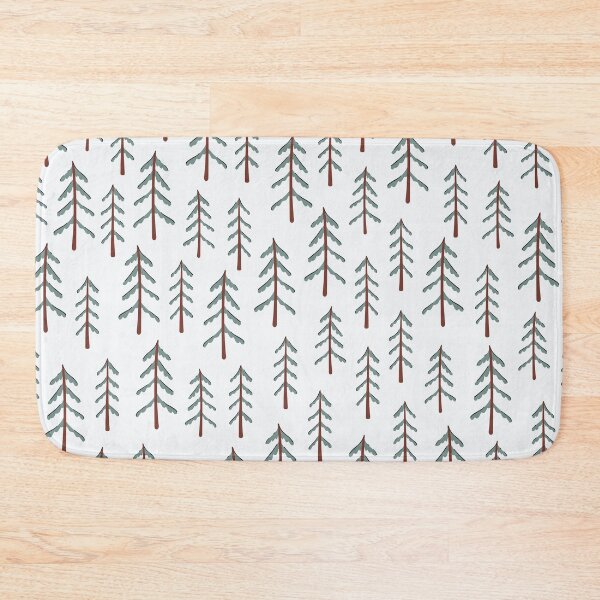 Item preview, Fir tree doodle wood  designed and sold by HelgaScand.