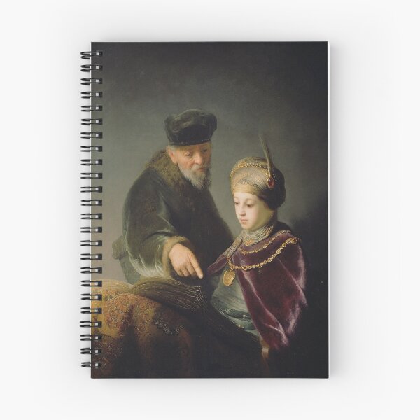Item preview, A Young Scholar and His Tutor - Rembrandt - c1629 designed and sold by CrankyOldDude.
