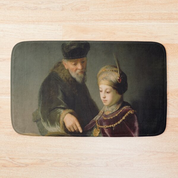 Item preview, A Young Scholar and His Tutor - Rembrandt - c1629 designed and sold by CrankyOldDude.