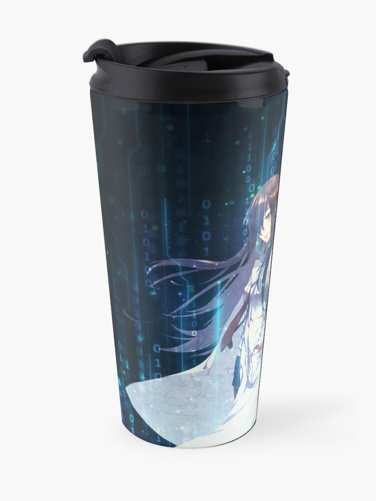Alternate view of Steins Gate - Kurisu / Okabe Travel Mug