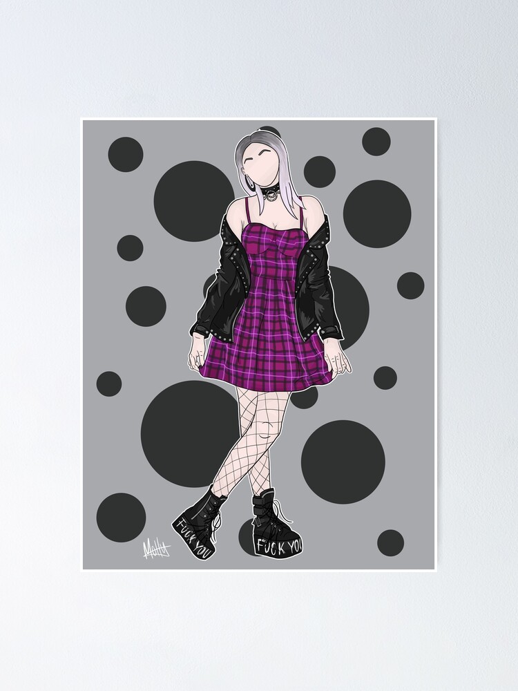 Thumbnail 1 of 3, Poster, Pretty In Punk designed and sold by mxllytxmms.